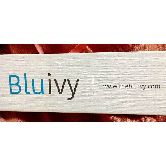 BluIvy Womens Jumpsuit Terracotta Orange/Clay Jewel Neck Wide Leg  - Med NWT - Picture 3 of 10